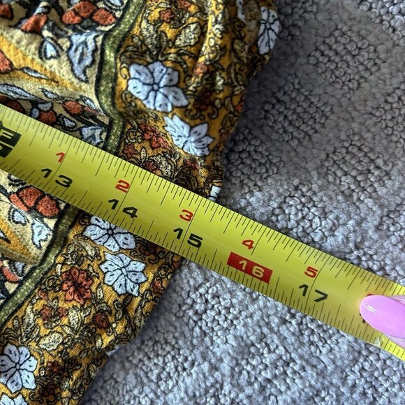 Rachel Zoe Ruffle Tiered Mini Skirt Womens Small S Floral Boho Fairy Peasant - Picture 4 of 8